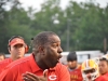 CCHS head football coach Leroy Ryals during a football game on Aug. 26, 2011