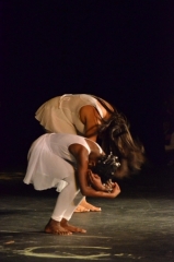 The Black History Play's first act was a ballet number combined with a gospel song. Photo by Carlo Nasisse.