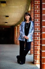 International Baccalaureate /Gifted Collaborator Dr. Meri Blackburn serves as a helping figure in the school for teachers, administrators and gifted students. Photo by Porter McLeod.
