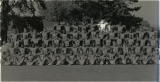 While at CCHS, Chuck Smith was a member of the varsity football team, playing during the 1985 state championship season. Photo courtesy of the Gladius yearbook.