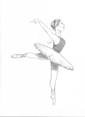 Clarke Central High School freshman Lela Jenkins found her passion at a young age and she has chosen to express herself through dance. Cartoon by William Kissane.