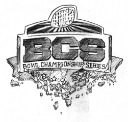 The Bowl Championship Series has faced much scrutiny and has been characterized by unfairness since its beginnings. Cartoon by William Kissane.