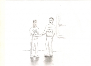 In contrast, other students feel that student teachers help CCHS students feel more comfortable in school, since they are closer in age. Cartoon by William Kissane.
