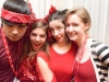 Senior Caleb Hayes, juniors Chloe Hargrave and Dory MacMillan and sophomore Jenny Alpaugh teamed up to form the Red Squad, one of the ODYSSEY's quiz bowl teams. Photo by Carlo Nasisse.