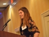 Junior Chloe Hargrave delivers a speech at this past weekend's SIPA convention. Photo by Carlo Nassise.
