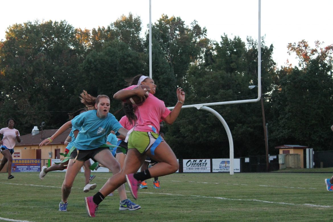 Package: Powderpuff football game