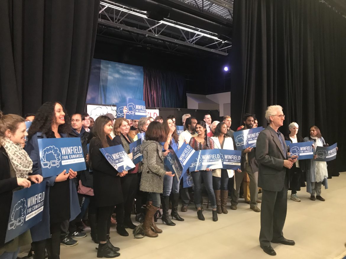 Winfield runs for Congress