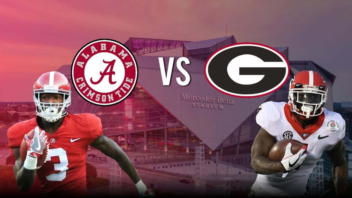 National Championship: prediction Alabama vs. Georgia