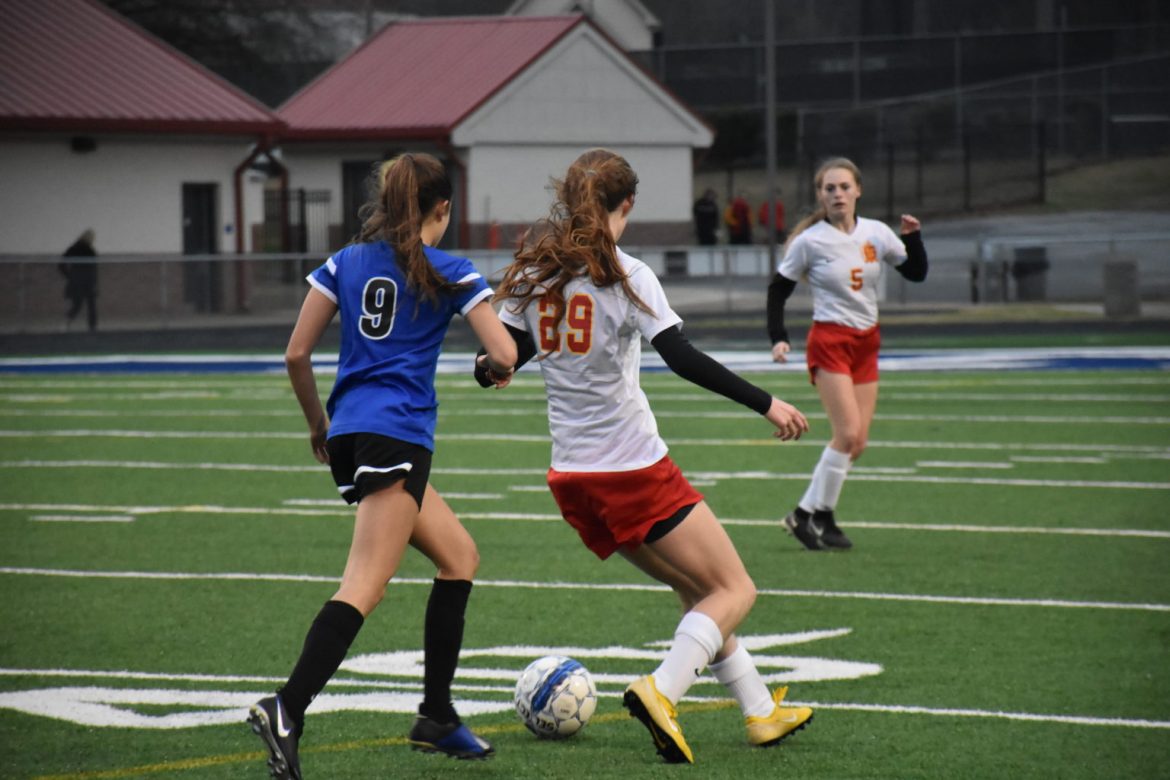 Lady Gladiators fall short