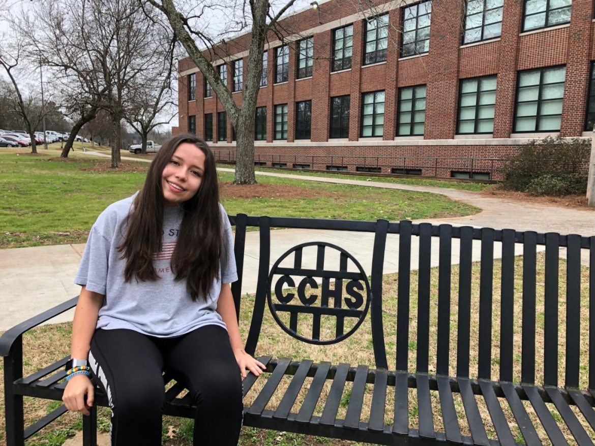 Smiling her way to sophomore year