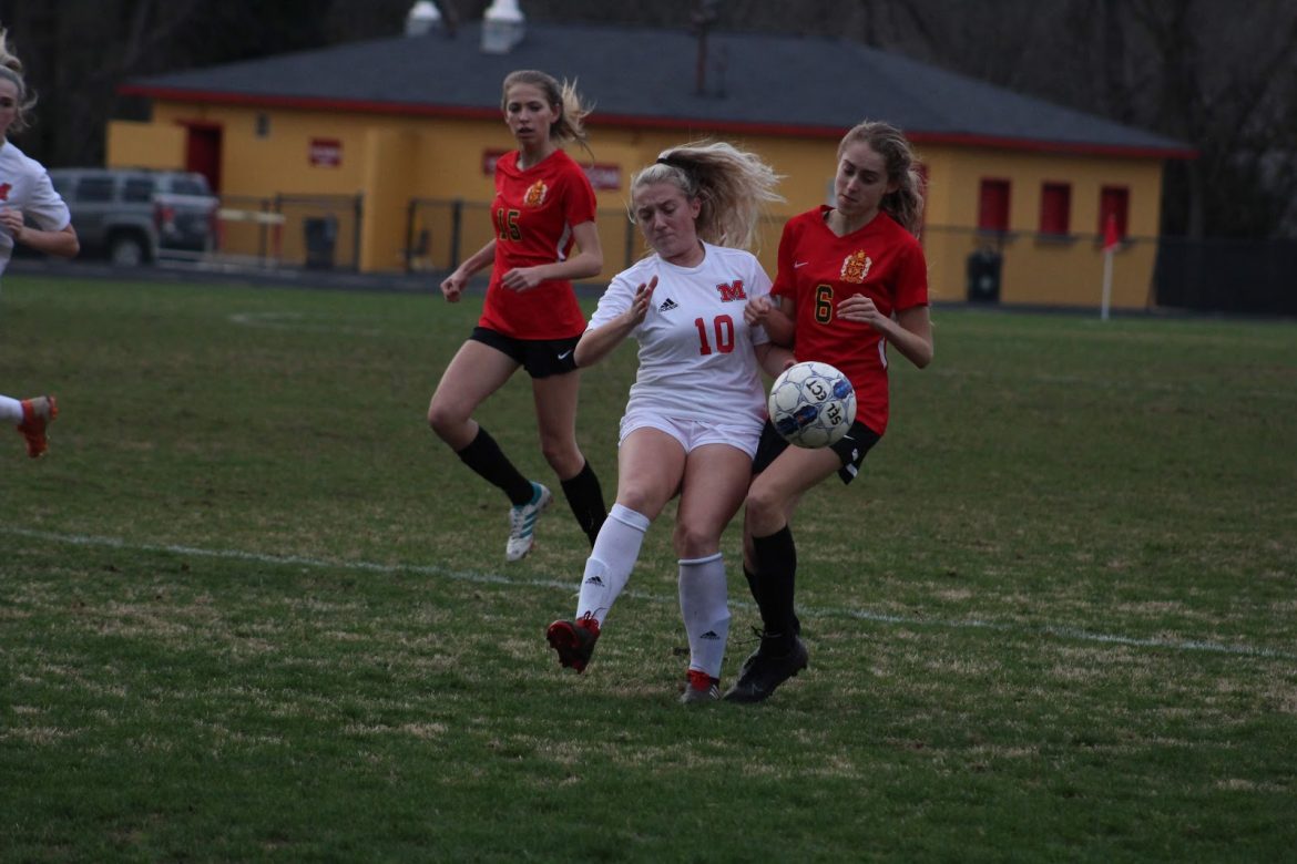 CCHS boys and girls varsity soccer vs. Morgan County