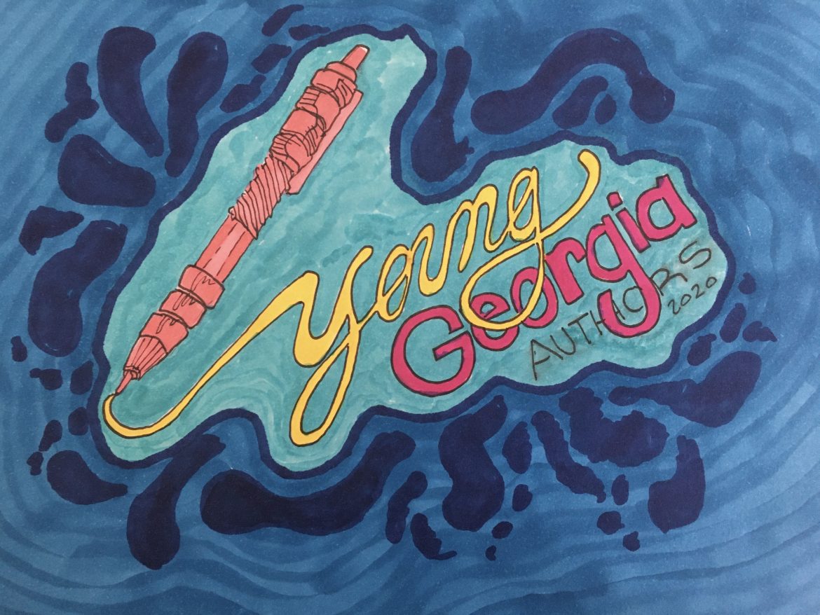 Gladiators compete in the Young Georgia Authors arena