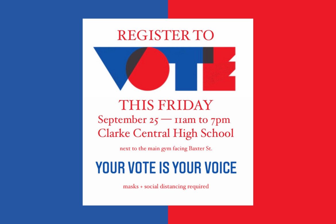 CCHS holds voter registration drive