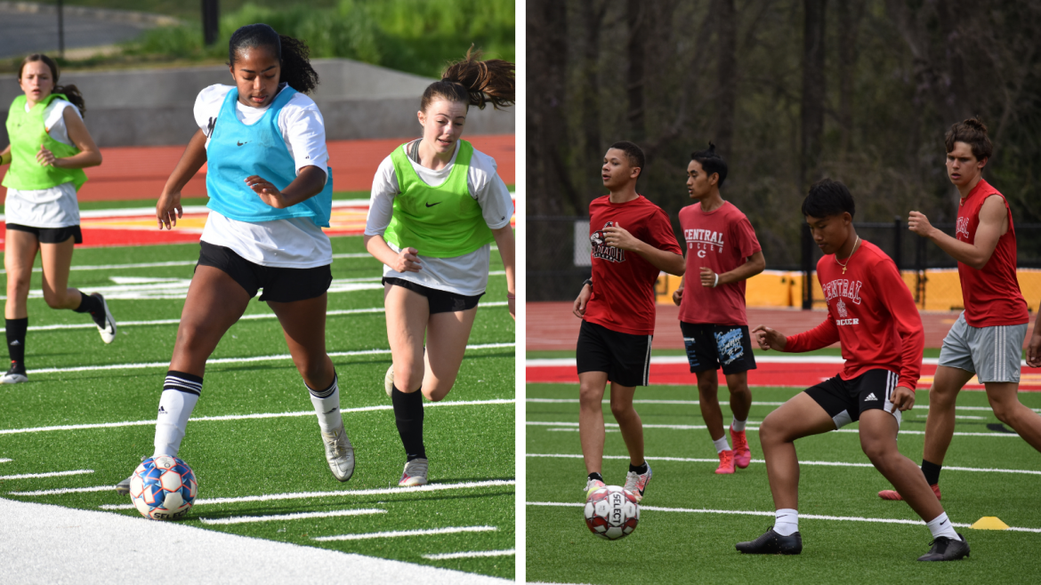 CCHS soccer teams face Greenbrier High School