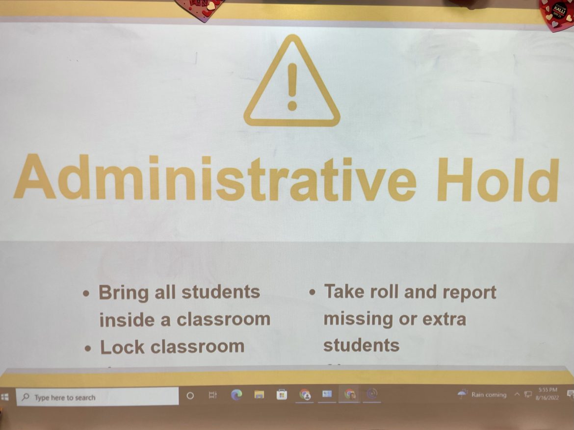 Administrative hold, Aug. 16