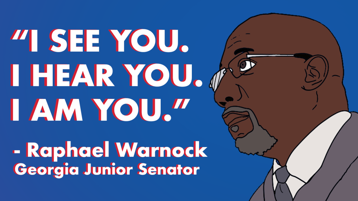 On the issues: Georgia Senator Raphael Warnock