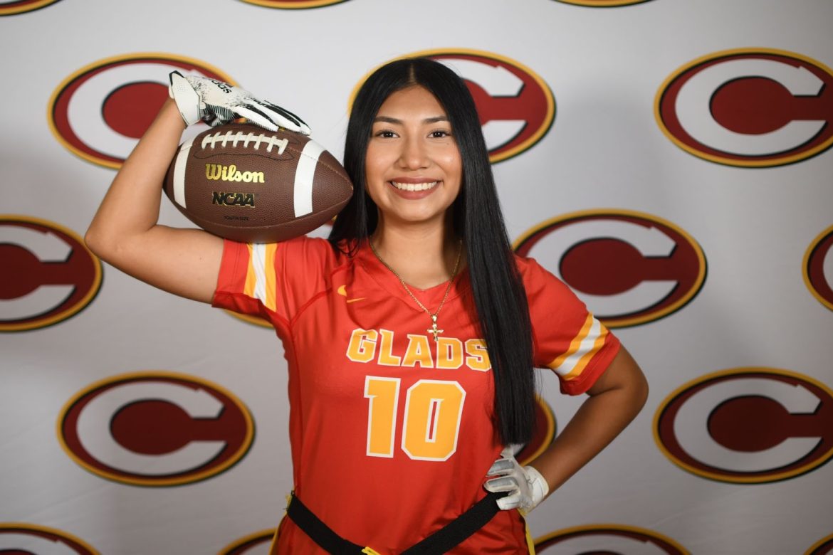 Flag football Senior Night