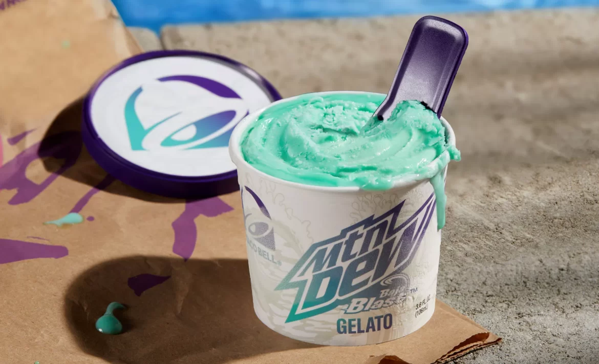 Review: Taco Bell Mountain Dew Baja Blast Gelato