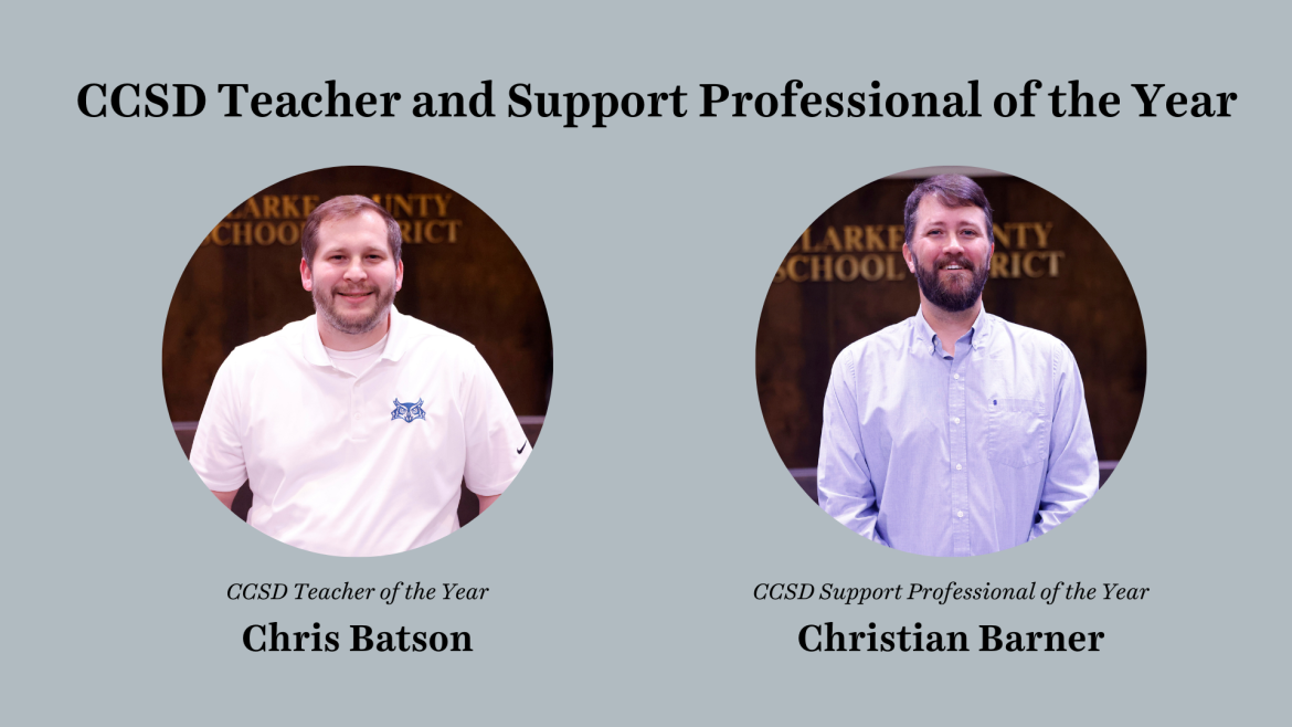 CCSD Teacher, Support Professional of the Year announced