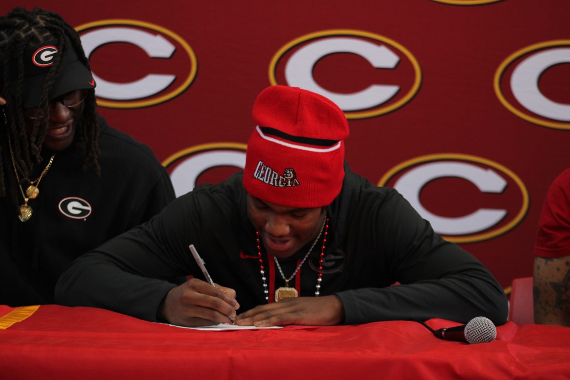 CCHS QB Millender signs with UGA