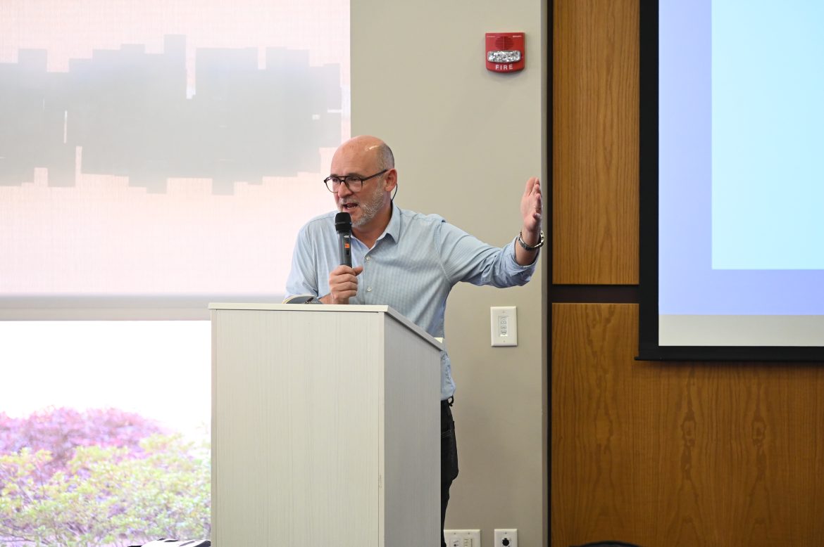 Event coverage: Dr. Harrison Scott Key visits CCHS