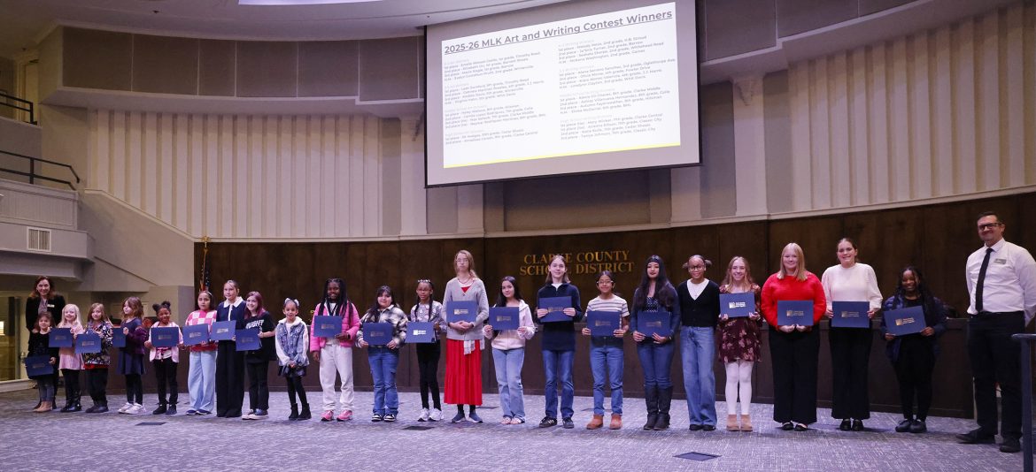 CCSD BOE recognizes 2025 MLK Jr. Writing and Art Contest winners