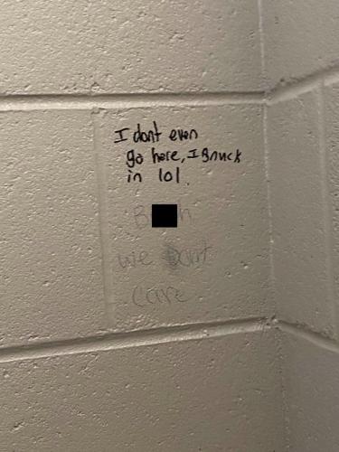 Bathroom graffiti 