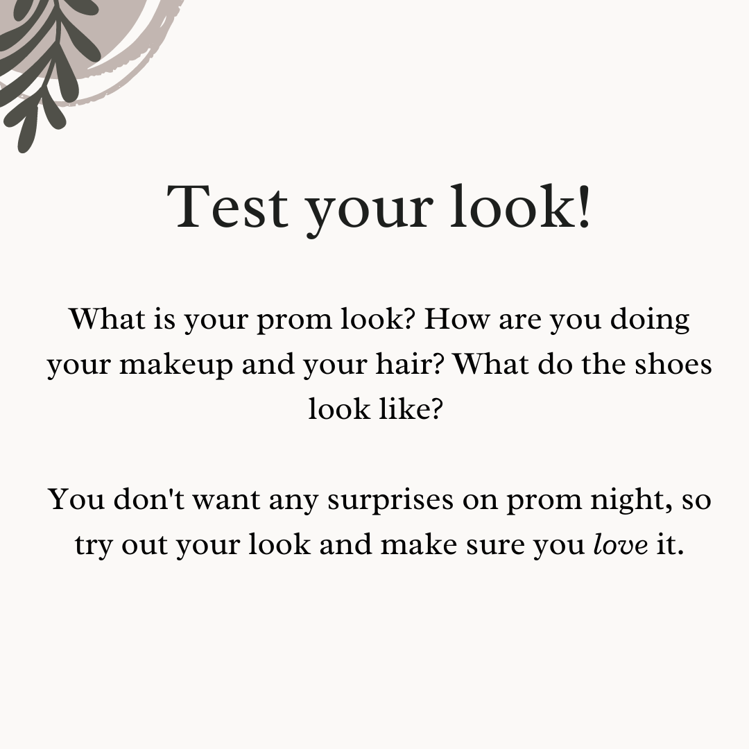 Test your look!